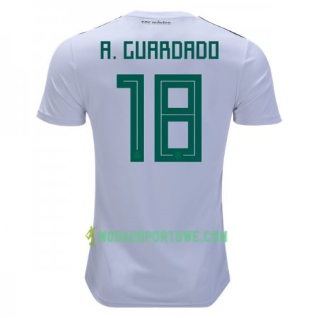 Koszulka Meksyk A.Guardado 18 Mistrzostwa Świata 2018 Wyjazdowe Stroje Piłkarskie